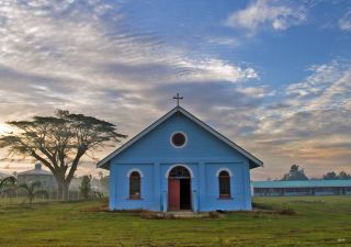 Kirchenbau auf Tonga