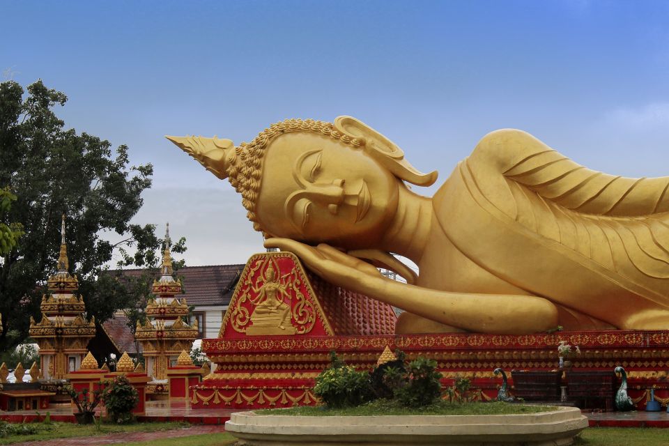 Großer liegender Buddha in Vientiane