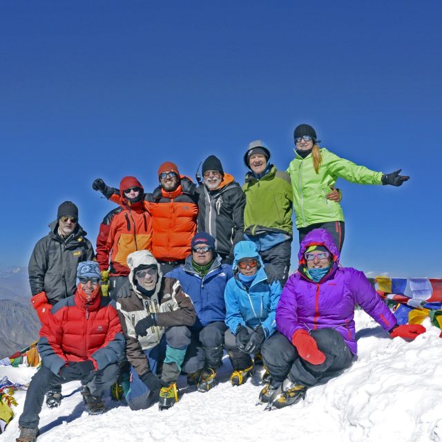 Stok Kangri, Gipfelbild mit EXPSTM-290815