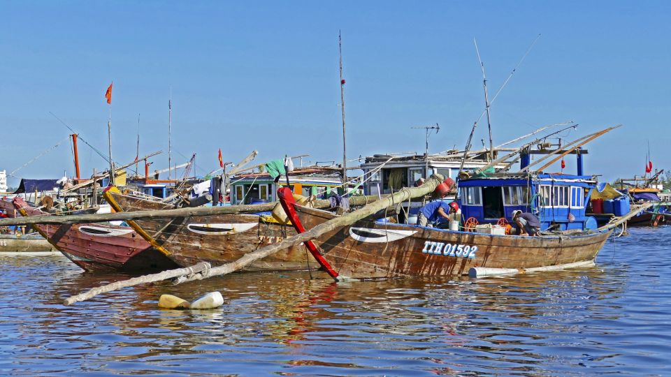 Boote bei Da Nang