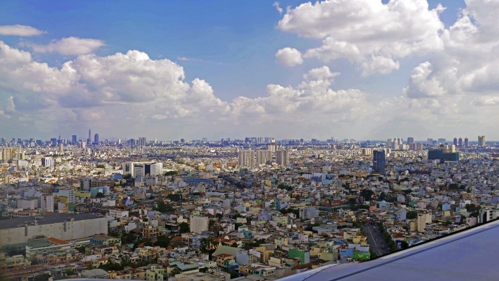 Blick über Saigon