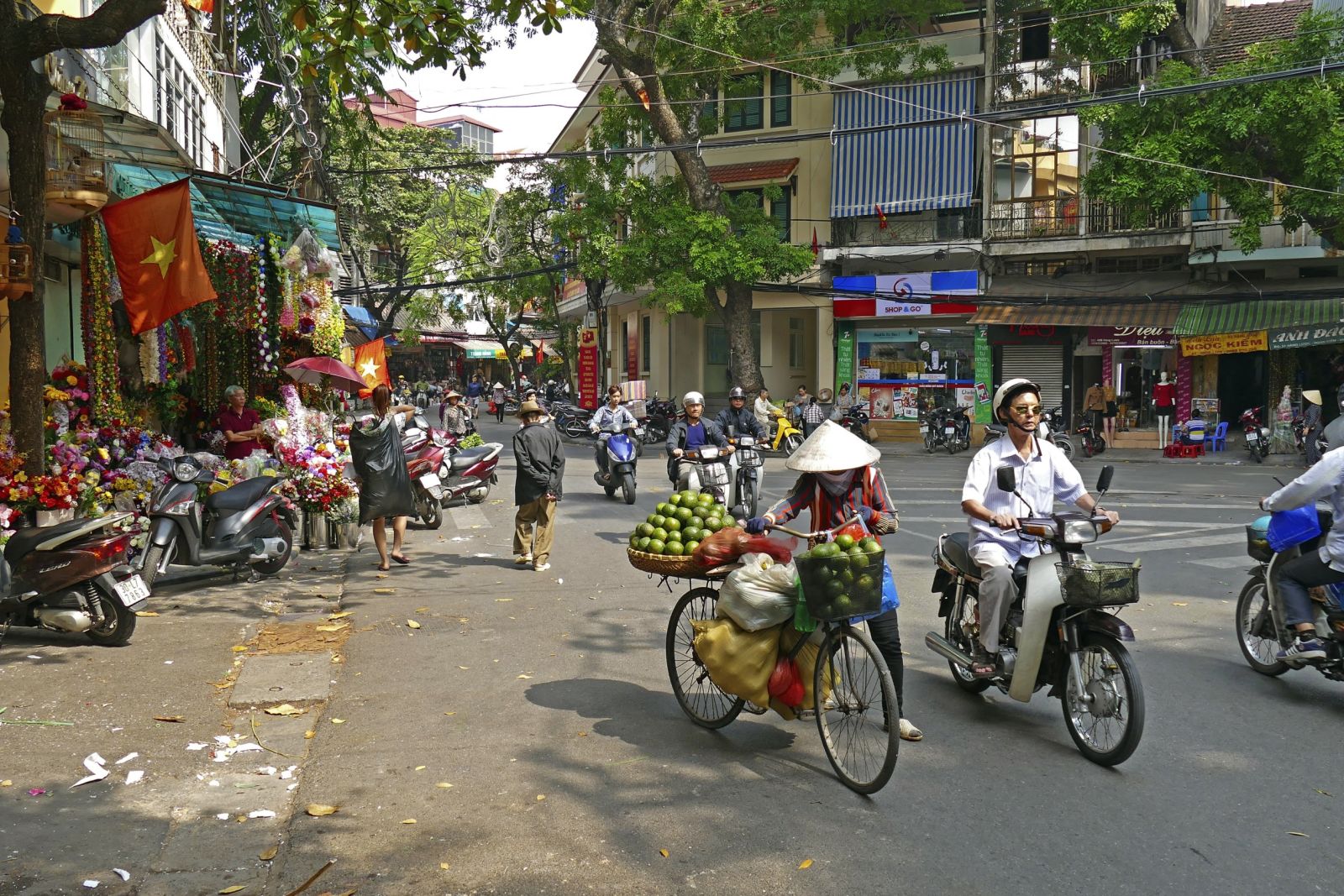 In den Gassen von Hanoi