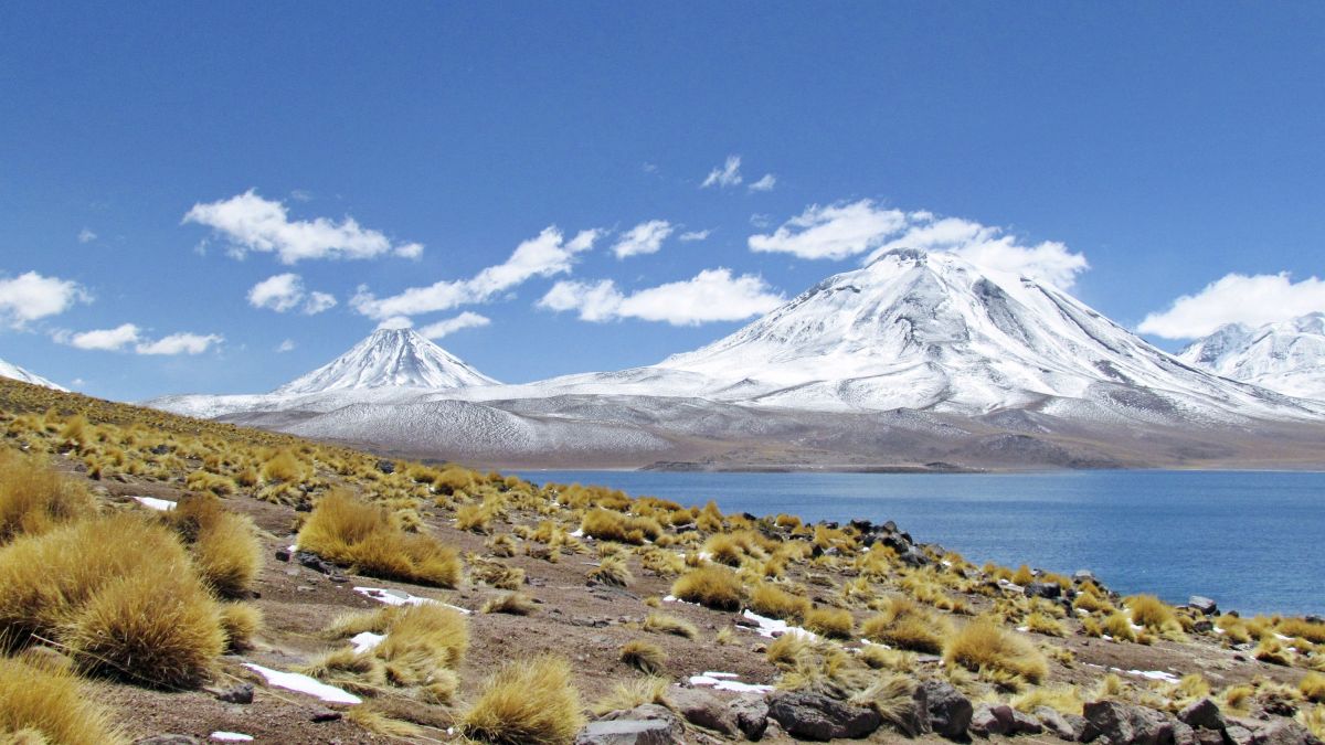 Unterwegs in der Atacamawüste: Lagune Miscanti
