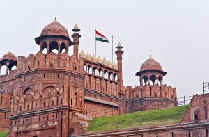 Rotes Fort (Red Fort) in Old Delhi