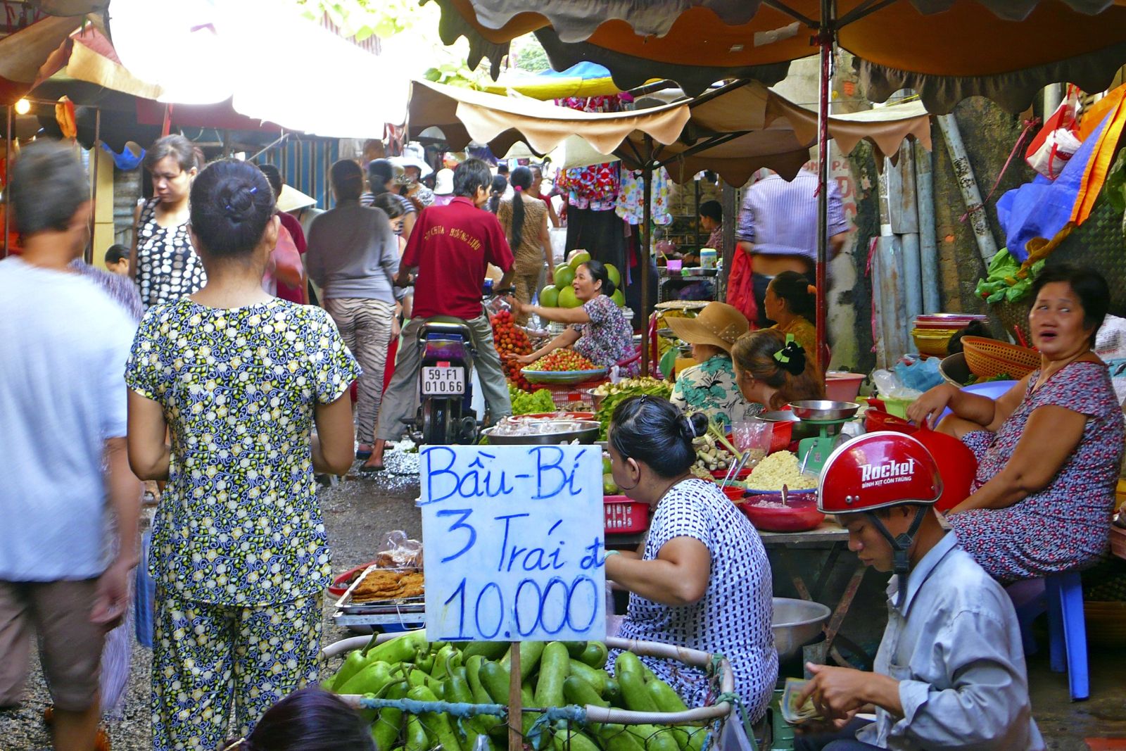 Auf einem „Wet Market“