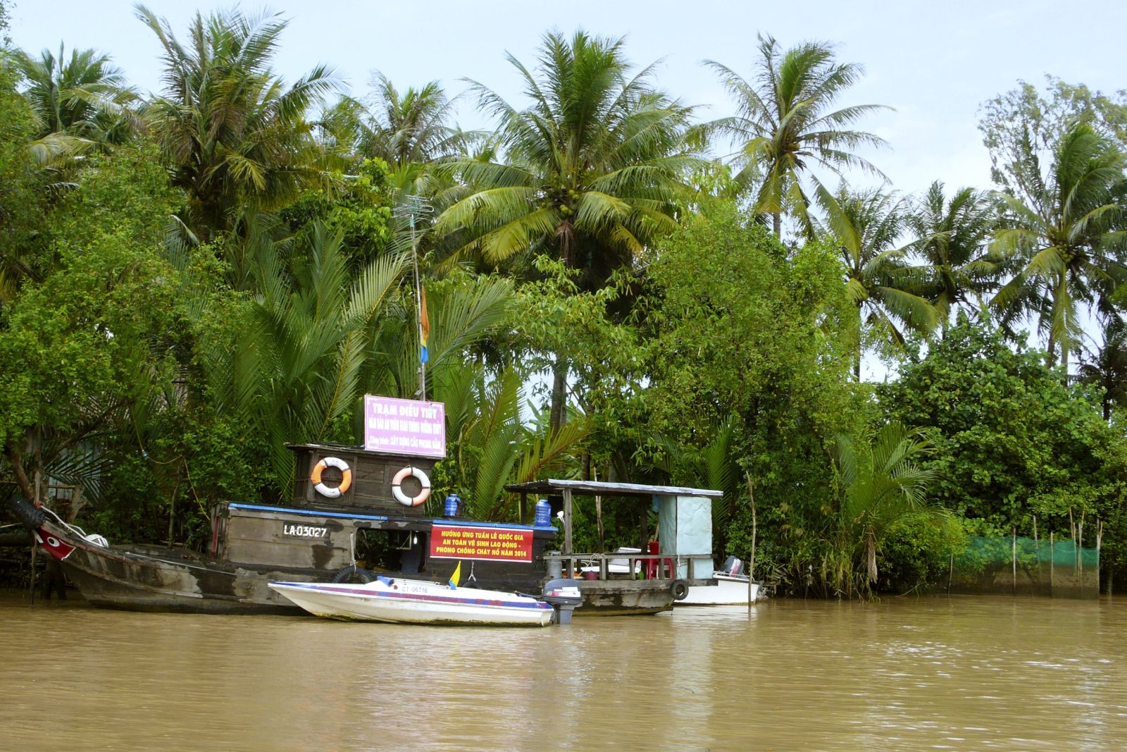 Im Mekong-Delta, in dem es immer sehr geschäftig zugeht