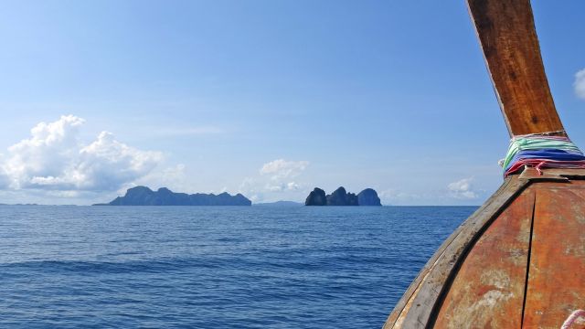 Bootsfahrt in Thailand