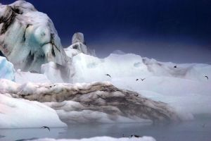 Die Gletscherlagune Jökulsarlon