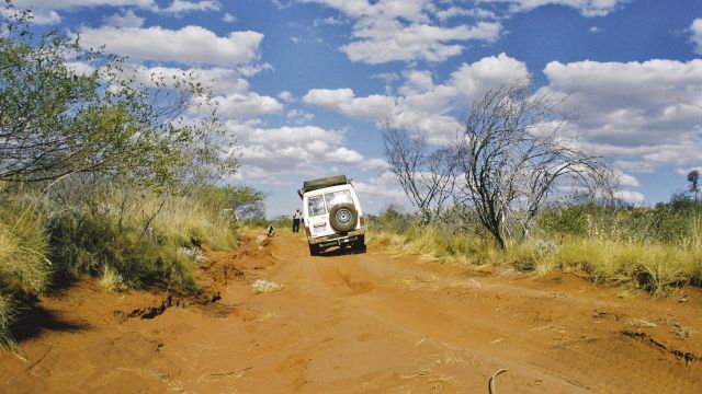 4WD Fahrt im Outback