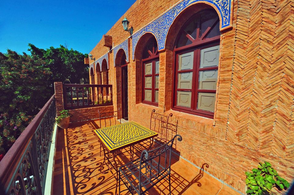 Terrasse im Al Jasira Hotel