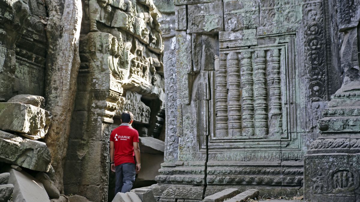 Mit DIAMIR durch die Ruinen von Angkor