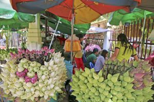 Blumenmarkt in Siem Reap