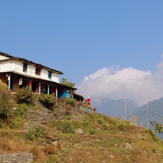 Lodge zwischen Nayapul und Ghandruk