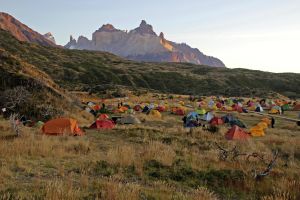 Campamento Paine Grande im Nationalpark Torres del Paine