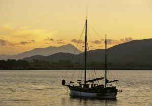 Per Boot auf den Southern Lakes bei Te Anau