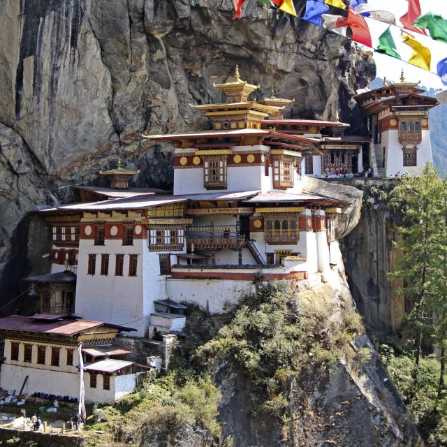 Das Kloster Taktshang - besser bekannt als Tigernest