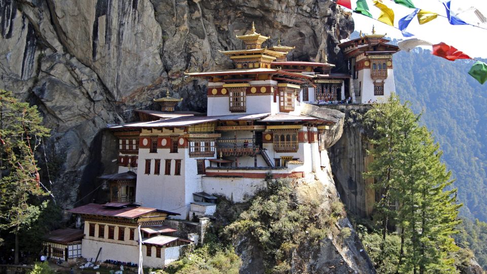 Das Kloster Taktshang - besser bekannt als Tigernest