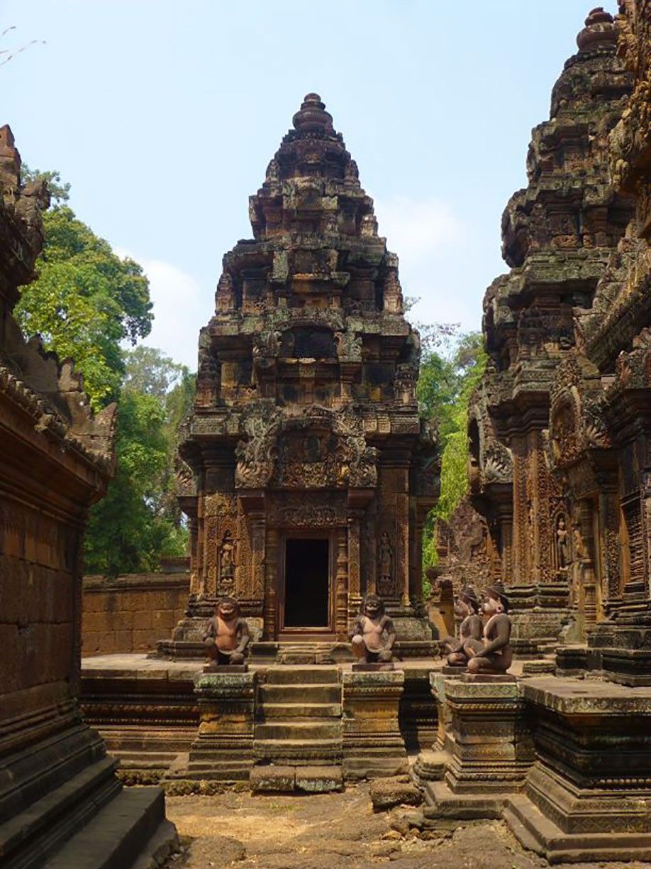 Banteay Srey in Angkor – die Zitadelle der Frauen
