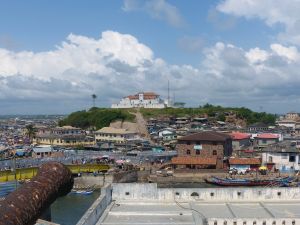 Elmina, Burg, Panorama