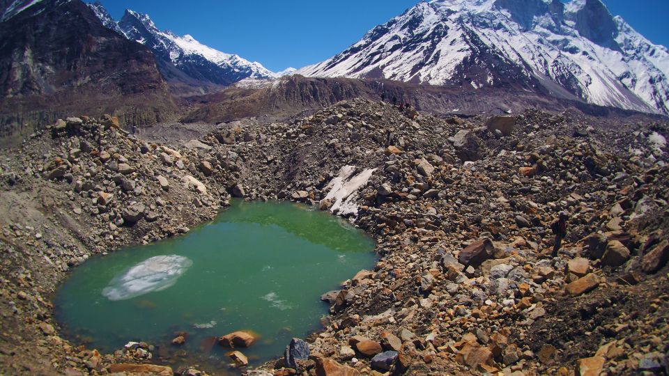 Die „grünen Augen“ des Gangotri-Gletschers