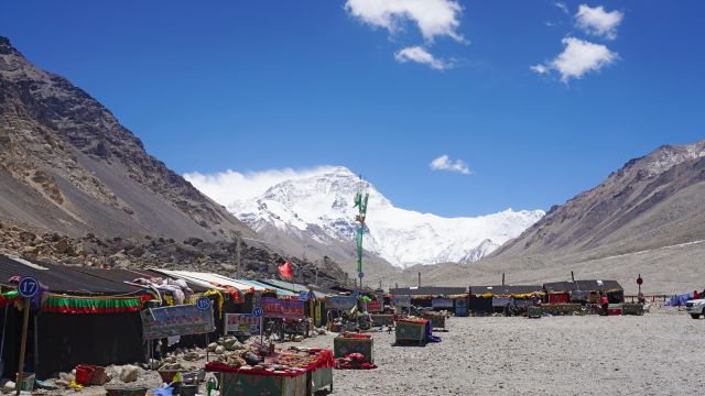 Zeltlager am Mount-Everest-Basislager