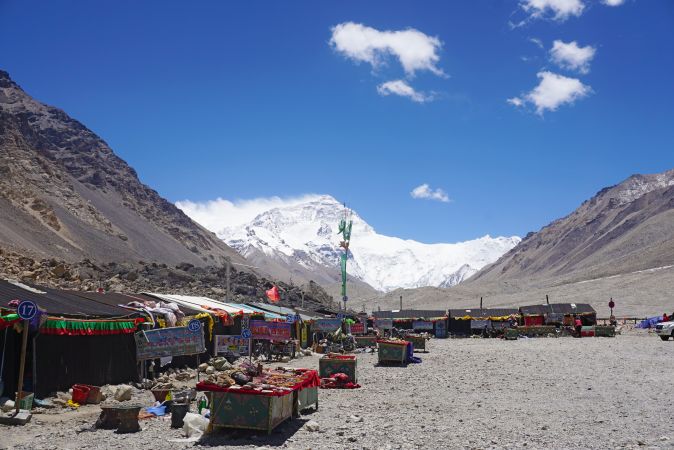 Zeltlager am Mount-Everest-Basislager © Diamir