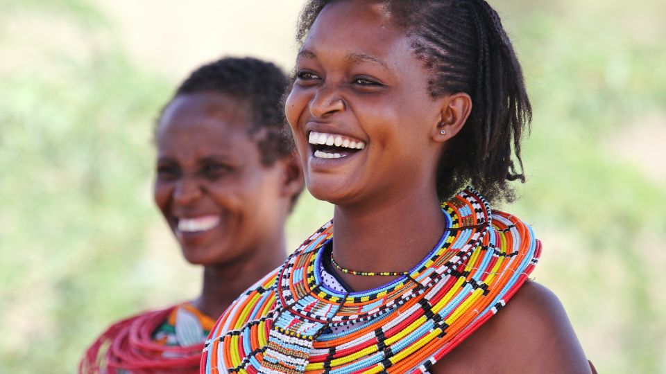 Eine Gruppe von Frauen der Samburu