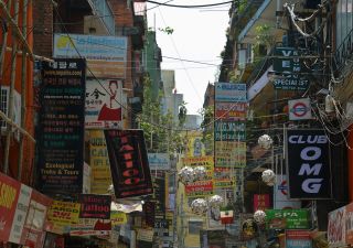 Hektisches Treiben in Thamel, Kathmandu