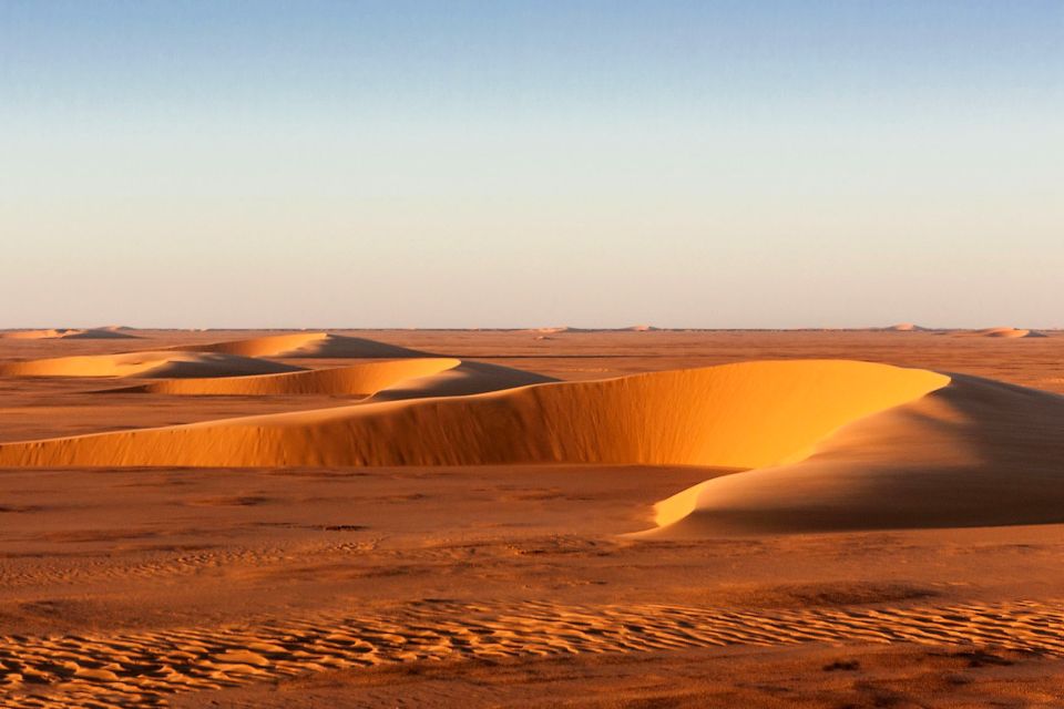 Wüstenlandschaft im Tschad