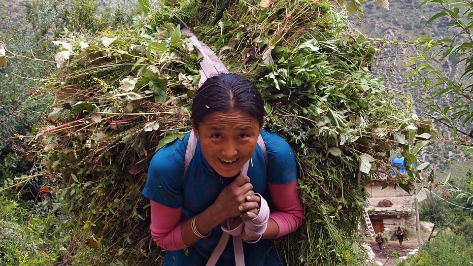 Junge Sherpani im Helambu