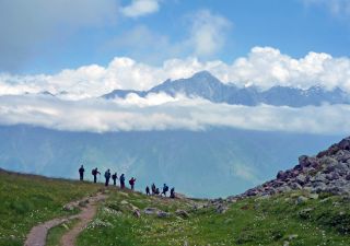 Wandern im wilden Kaukasus.