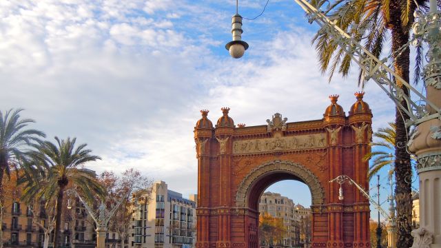 Der Arc de Triomf in Barcelona