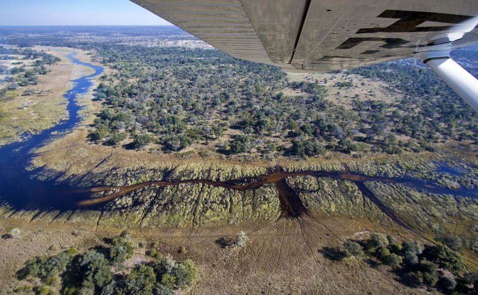 Überblick: Fly-in im Okavango-Delta