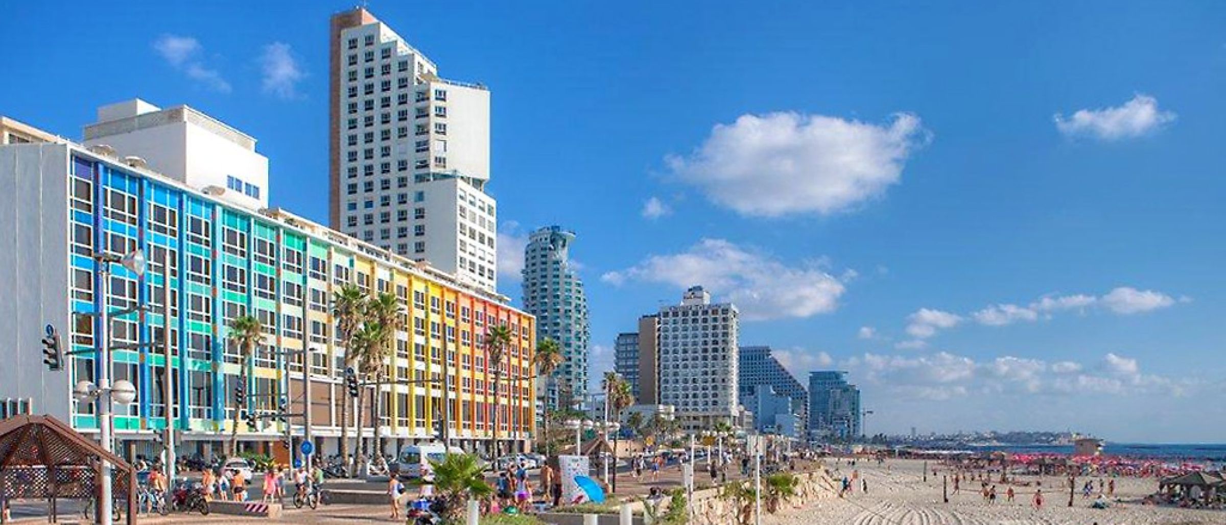 Strandpromenade in Tel Aviv
