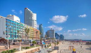 Strandpromenade in Tel Aviv