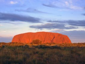 Uluru (Ayers Rock) am Abend