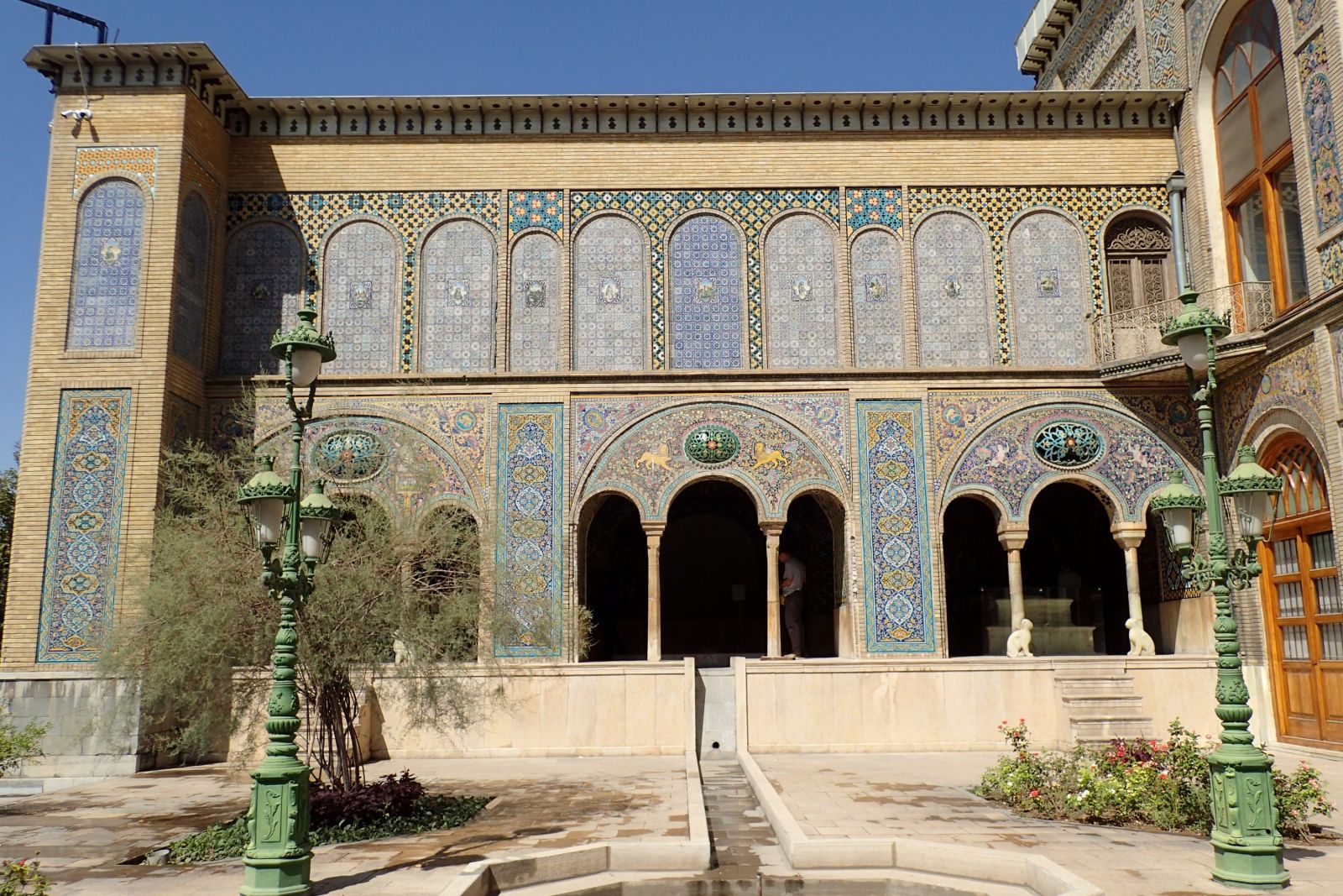 Der Golestan-Palast in Teheran gehört zum Weltkulturerbe der UNESCO.