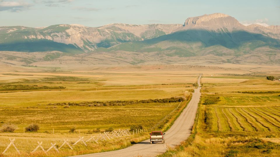 Ansicht der Frontberge der Rocky Mountains, Montana