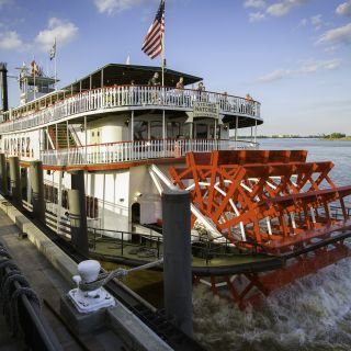 Dampfschiff auf dem Mississippi River