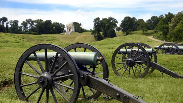 National Military Park in Vicksburg, Mississippi