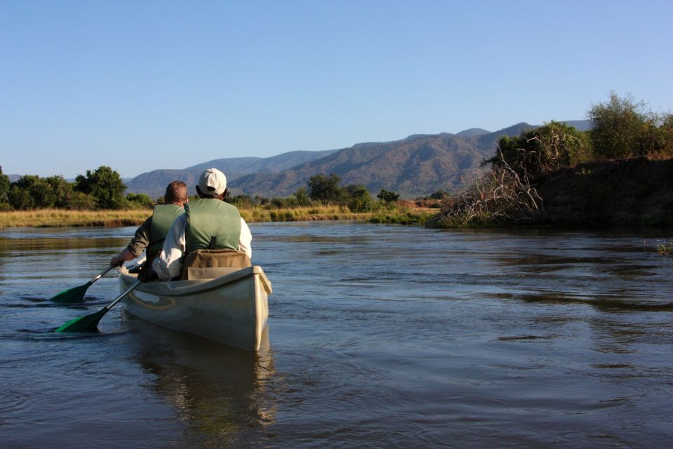 Kanu im Lower Zambesi NP