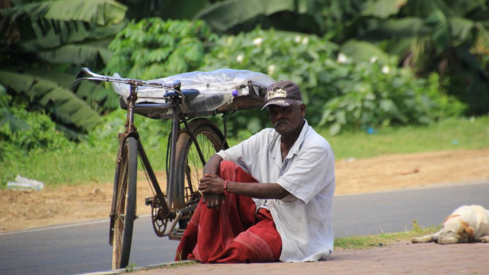 Straßenhändler in in Sri Lanka
