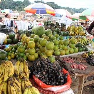 leckeres Obst auf dem Markt