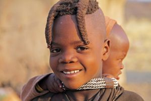 freundliche Himba