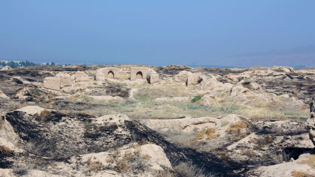 Die Ausgrabungen des alten Pendschikent.