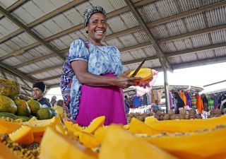 Markttag in Papua-Neuguinea