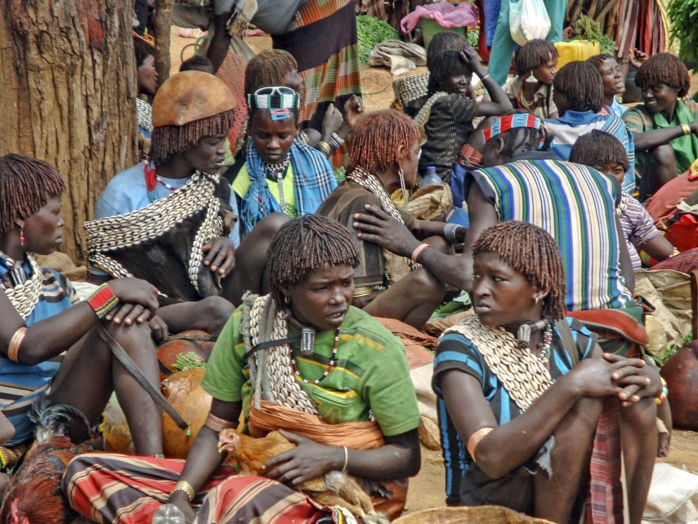 Markttag in Südäthiopien