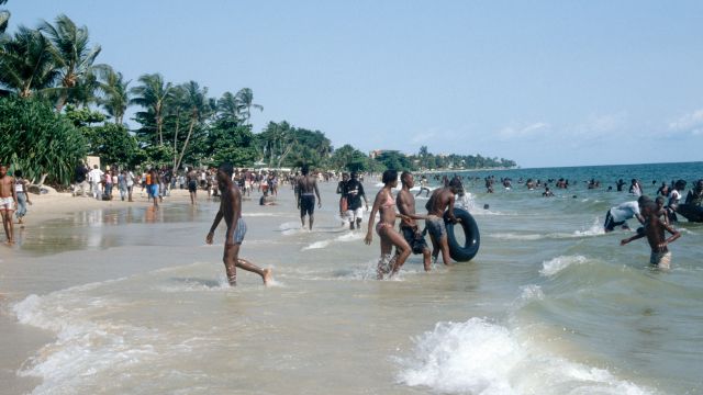 Strand von Libreville