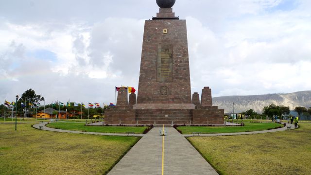 Äquatordenkmal &quot;Mitad del Mundo&quot;