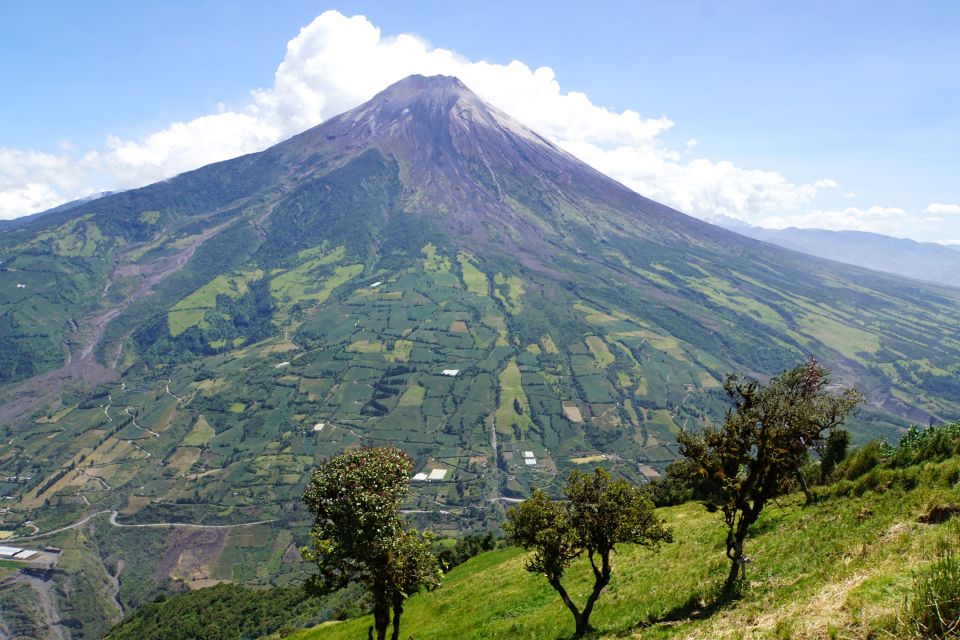 Der Tungurahua bei Baños gilt als aktiver Vulkan